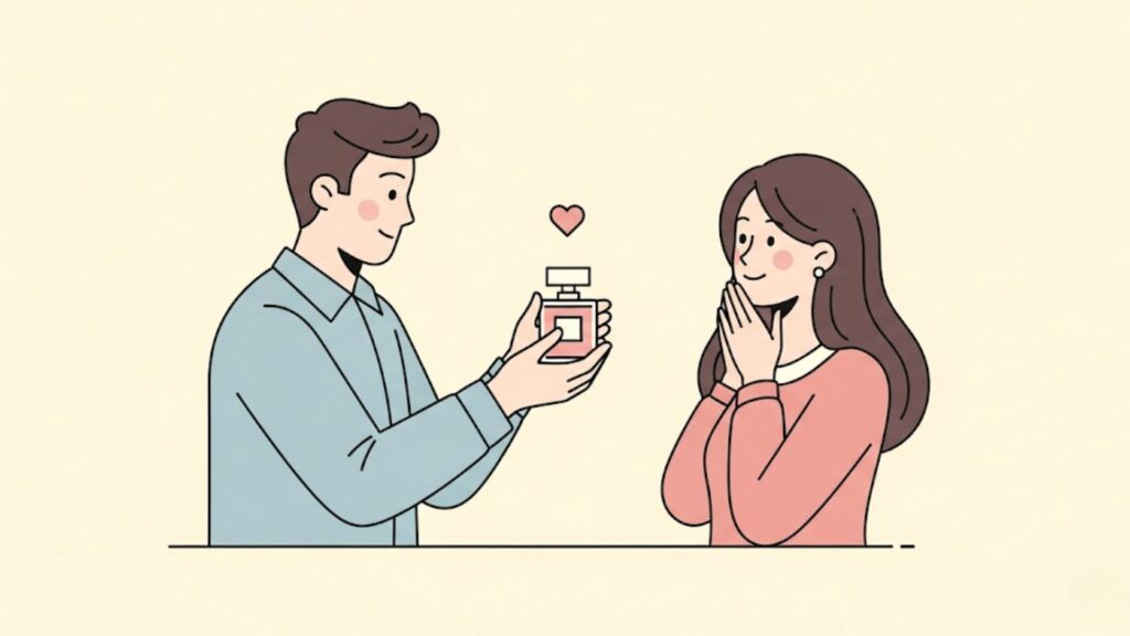 親密さのサイン?男性からの贈りもの