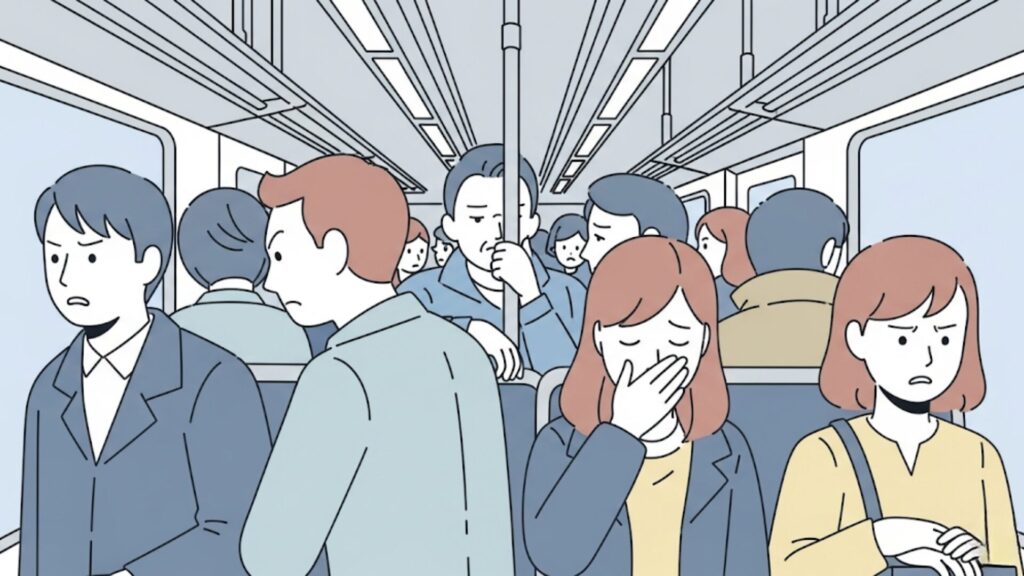 なぜ電車では香りがトラブルになるのか