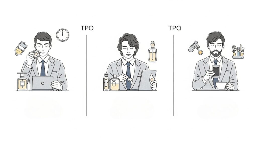 匂いが強いメンズ香水のTPO別選び方