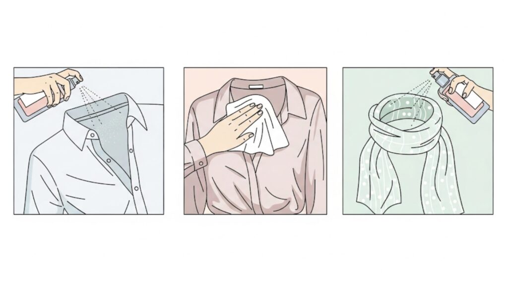 香水を服につける実践テクニックと応用方法